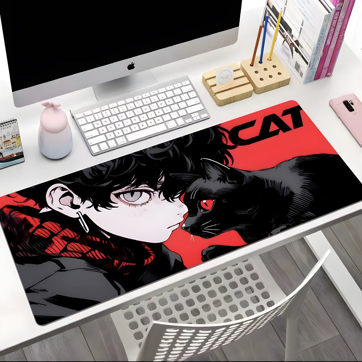 Tappetino per mouse oversize in stile punk