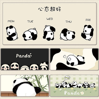 Verschiedene entzückende Pandas