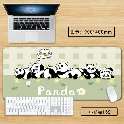 Verschiedene entzückende Pandas
