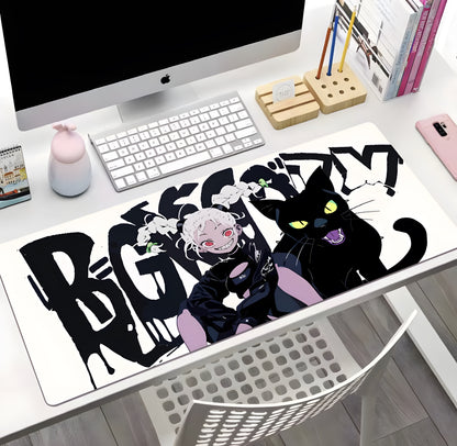 Tappetino per mouse oversize in stile punk